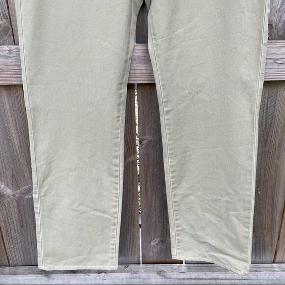 AG Adriano Goldschmied Pants Trousers Standard Issue Khaki Straight Size 34 NWT - Picture 7 of 10